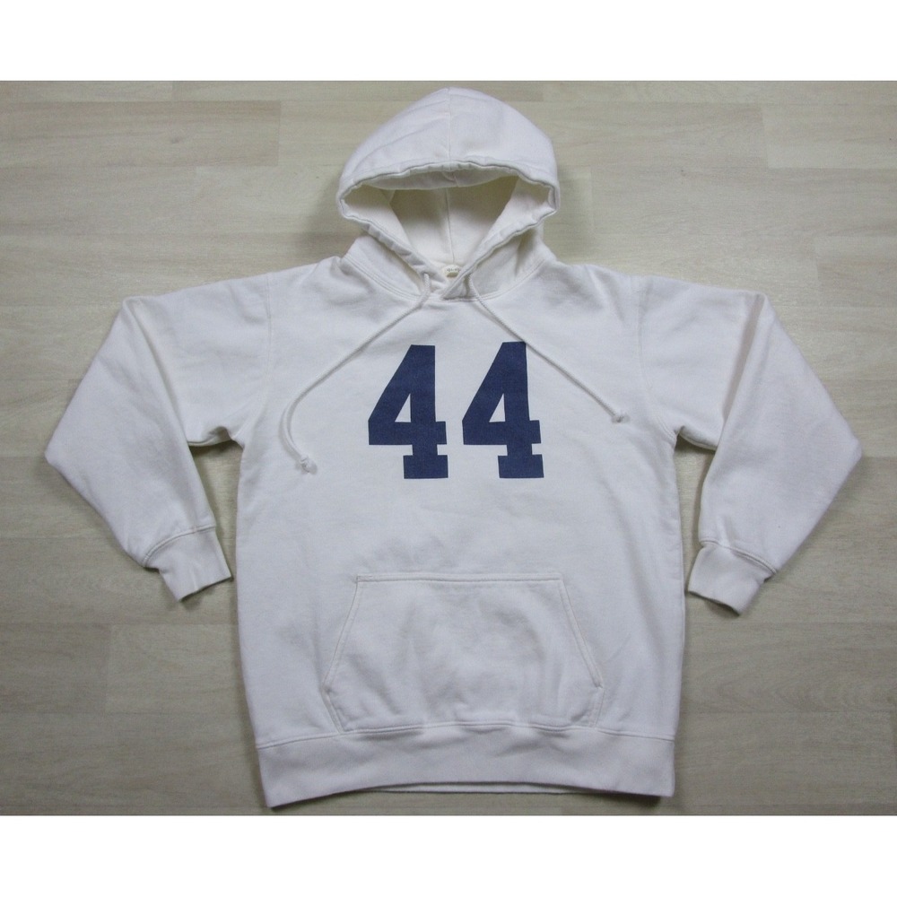 Brandy Melville John Galt White Graphic Hoodie Sweatshirt Womens (OS) #44